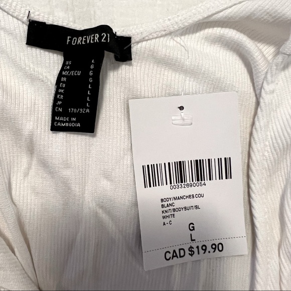 Lace Up Front Bodysuit - Picture 6 of 6